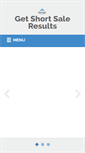 Mobile Screenshot of getshortsaleresults.com